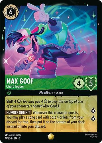 [LOR09-077/204](L) Max Goof - Chart Topper