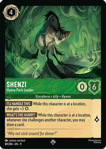 [LOR09-087/204](SR) Shenzi - Hyena Pack Leader