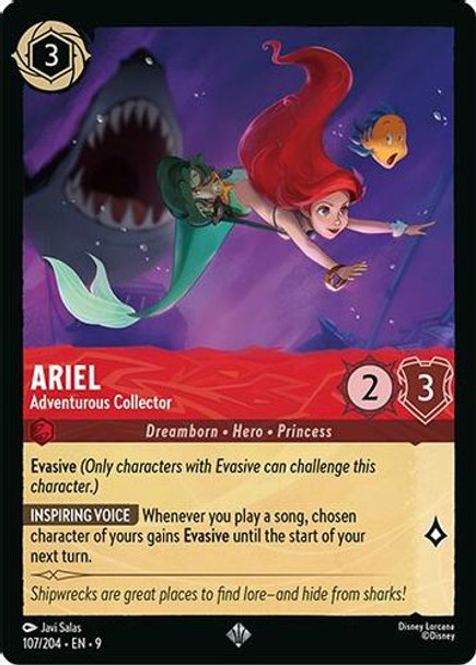 [LOR09-107/204](SR) Ariel - Adventurous Collector