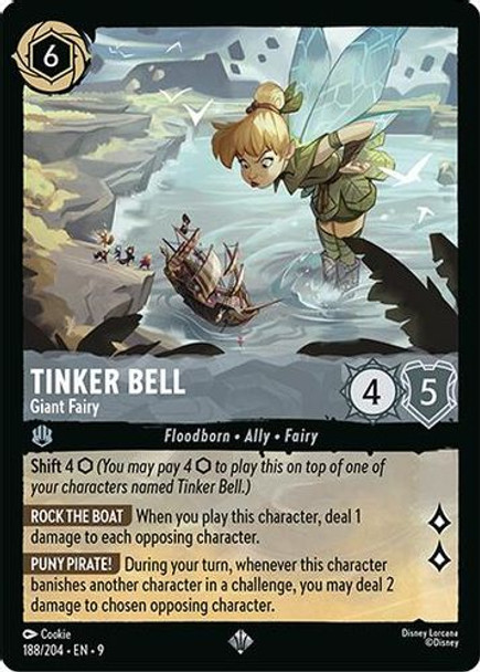 [LOR09-188/204](SR) Tinker Bell - Giant Fairy