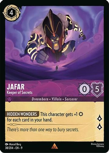 [LOR09-038/204](R) Jafar - Keeper of Secrets (Foil)