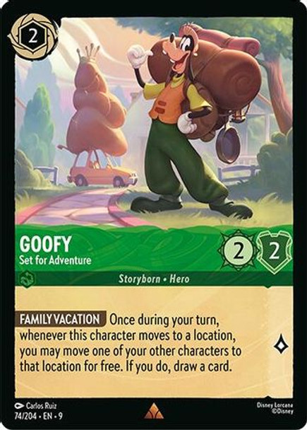 [LOR09-074/204](R) Goofy - Set for Adventure (Foil)