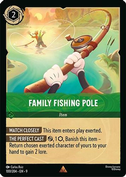 [LOR09-100/204](R) Family Fishing Pole (Foil)