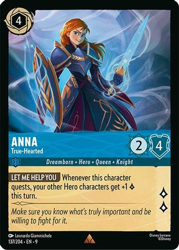 [LOR09-137/204](R) Anna - True-Hearted (Foil)