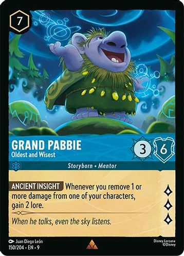 [LOR09-150/204](R) Grand Pabbie - Oldest and Wisest (Foil)