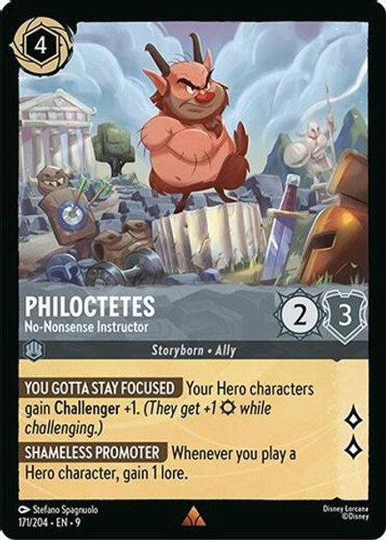 [LOR09-171/204](R) Philoctetes - No-Nonsense Instructor (Foil)
