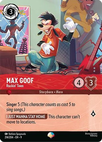[LOR09-214/204](EP) Max Goof - Rockin' Teen (Epic) (Foil)