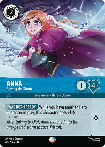 [LOR09-218/204](EP) Anna - Braving the Storm (Epic) (Foil)