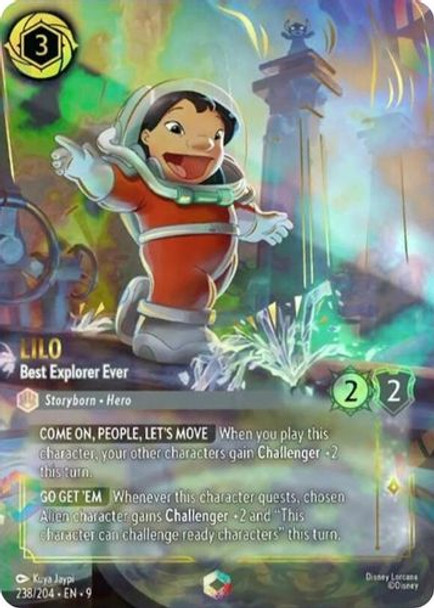 [LOR09-238/204](E) Lilo - Best Explorer Ever (Enchanted) (Foil)
