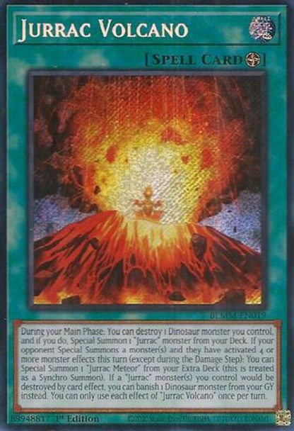 [BLMM-EN019] Jurrac Volcano (Secret Rare)<1st>
