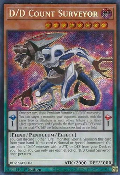 [BLMM-EN041] D/D Count Surveyor (Secret Rare)<1st>