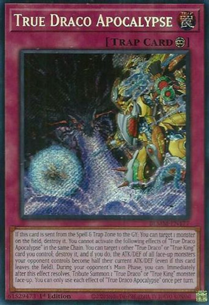[BLMM-EN177] True Draco Apocalypse (Secret Rare)<1st>