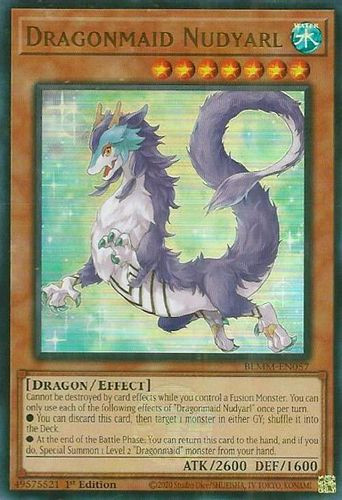 [BLMM-EN057] Dragonmaid Nudyarl (Ultra Rare)<1st>