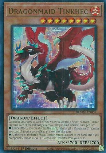 [BLMM-EN059] Dragonmaid Tinkhec (Ultra Rare)<1st>