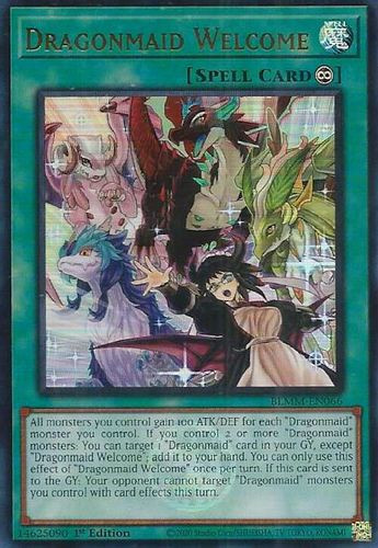 [BLMM-EN066] Dragonmaid Welcome (Ultra Rare)<1st>