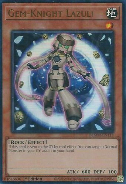 [BLMM-EN113] Gem-Knight Lazuli (Ultra Rare)<1st>