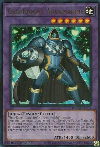 [BLMM-EN137] Gem-Knight Aquamarine (Ultra Rare)<1st>