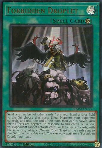 [BLMM-EN171] Forbidden Droplet (Ultra Rare)<1st>