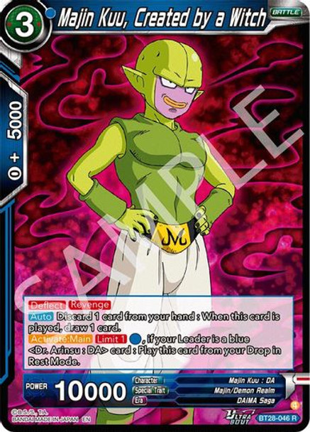 [BT28-046](R) Majin Kuu, Created by a Witch (Foil)
