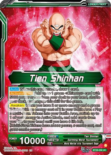 [BT28-056](UC) Tien Shinhan // Tien Shinhan, Return of the Mysterious Technique (Foil)