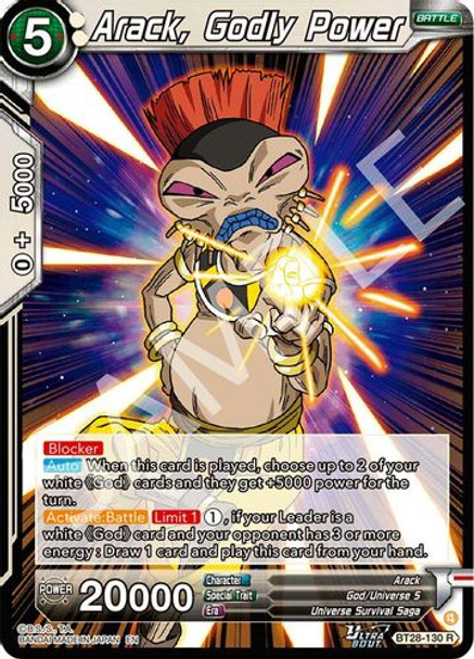 [BT28-130](R) Arack, Godly Power (Foil)