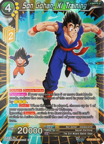 [BT28-081](SR) Son Gohan, Ki Training (Foil)