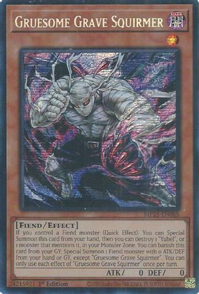 [MP25-EN065] Gruesome Grave Squirmer (Prismatic Secret Rare)<1st>