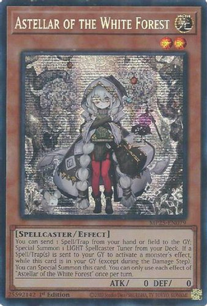 [MP25-EN079] Astellar of the White Forest (Prismatic Secret Rare)<1st>