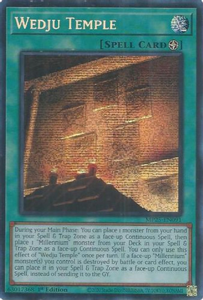 [MP25-EN091] Wedju Temple (Prismatic Secret Rare)<1st>