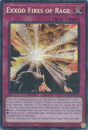 [MP25-EN094] Exxod Fires of Rage (Prismatic Secret Rare)<1st>