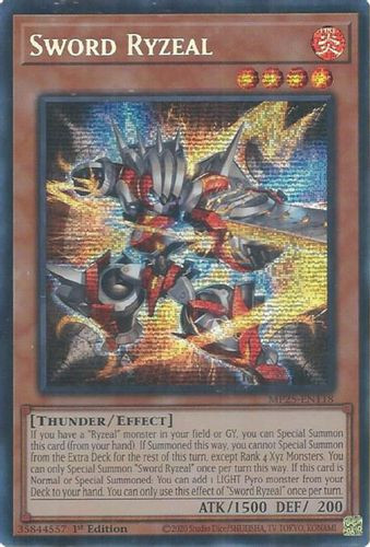 [MP25-EN118] Sword Ryzeal (Prismatic Secret Rare)<1st>