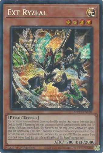 [MP25-EN120] Ext Ryzeal (Prismatic Secret Rare)<1st>