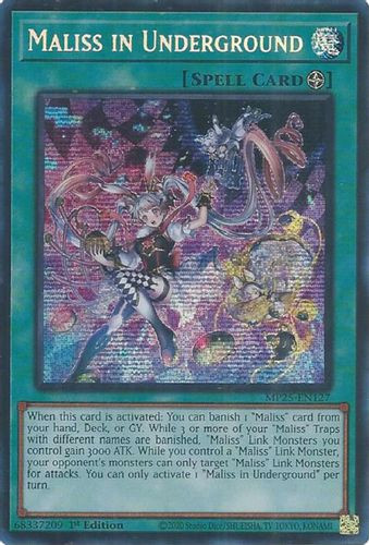 [MP25-EN127] Maliss in Underground (Prismatic Secret Rare)<1st>
