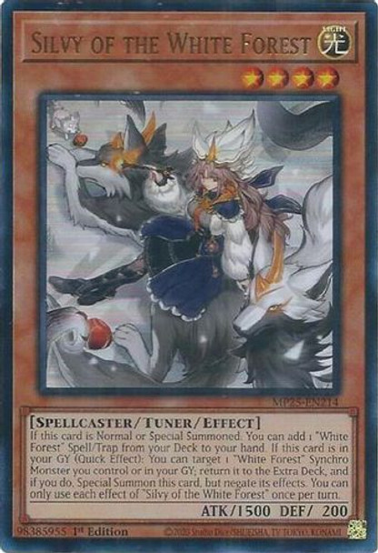 [MP25-EN214] Silvy of the White Forest (Ultra Rare)<1st>
