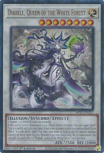 [MP25-EN221] Diabell, Queen of the White Forest (Ultra Rare)<1st>