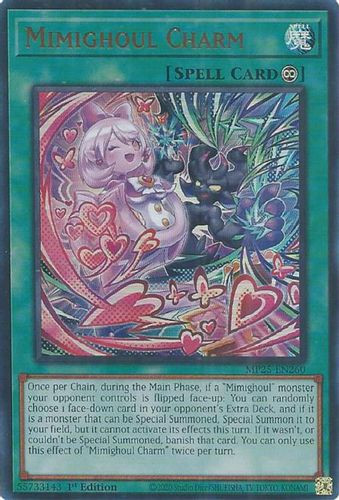 [MP25-EN260] Mimighoul Charm (Ultra Rare)<1st>