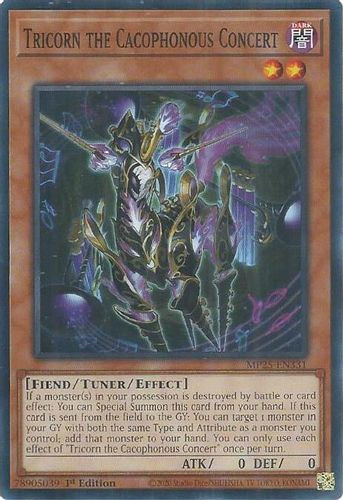 [MP25-EN331] Tricorn the Cacophonous Concert (Common)<1st>