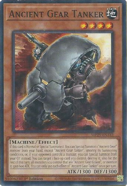 [MP25-EN342] Ancient Gear Tanker (Common)<1st>