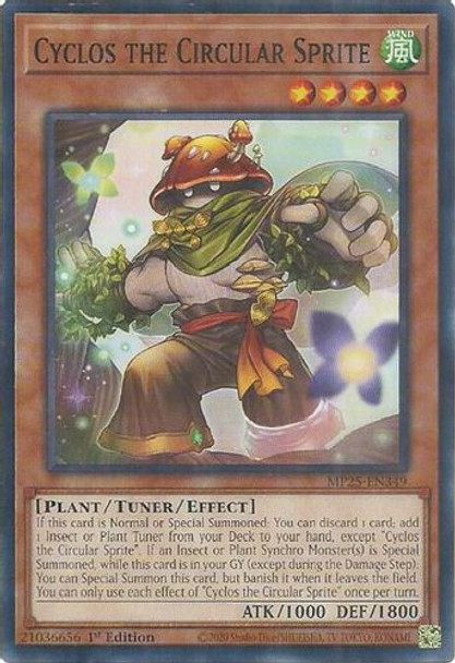 [MP25-EN349] Cyclos the Circular Sprite (Common)<1st>