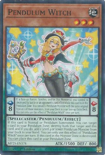 [MP25-EN378] Pendulum Witch (Common)<1st>