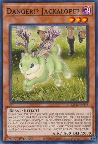 [MP25-EN448] Danger!? Jackalope? (Common)<1st>