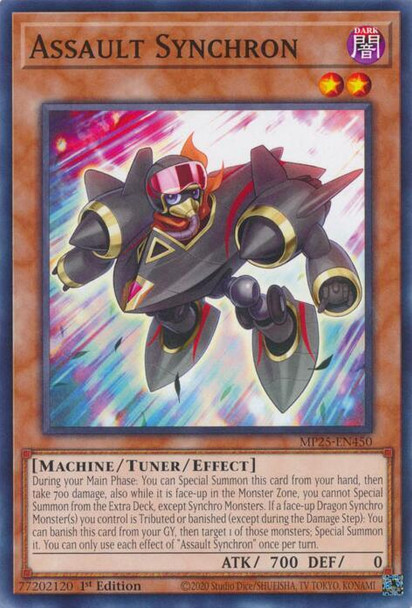 [MP25-EN450] Assault Synchron (Common)<1st>
