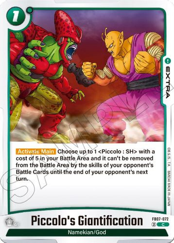 [FB07-072](C) Piccolo's Giantification