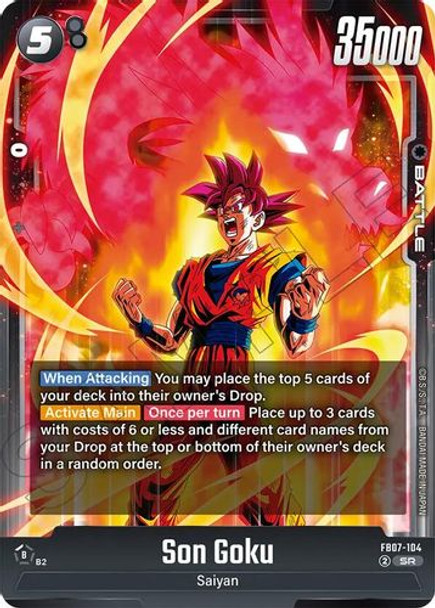 [FB07-104](SR) Son Goku (Foil)