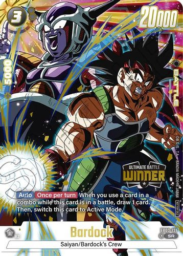 [FB03-121](SR) Bardock {Ultimate Battle 2025 01} {Winner} {Foil}