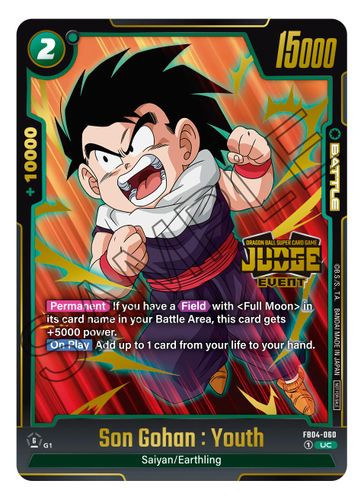 [FB04-060](UC) Son Gohan : Youth {Judge Pack 03 - Event} {Foil}