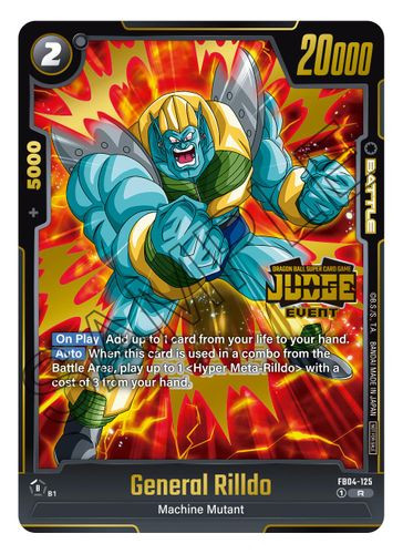 [FB04-125](R) General Rilldo {Judge Pack 03 - Event} {Foil}