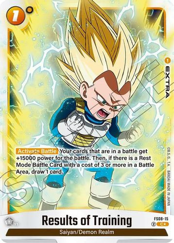 [FS08-15](C) Results of Training {1 Star Alt Art} {Foil}