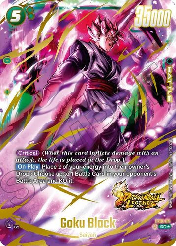 [FS10-04](SR) Goku Black {1 Star Alt Art} {Foil}