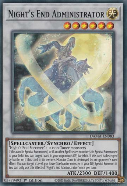 DAMA-EN083 Night's End Administrator (Super Rare) <1st>